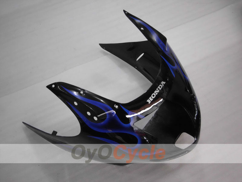 Injection Fairing kit for 96-07 CBR1100XX - Blue, Black - Flame #OYO87905045