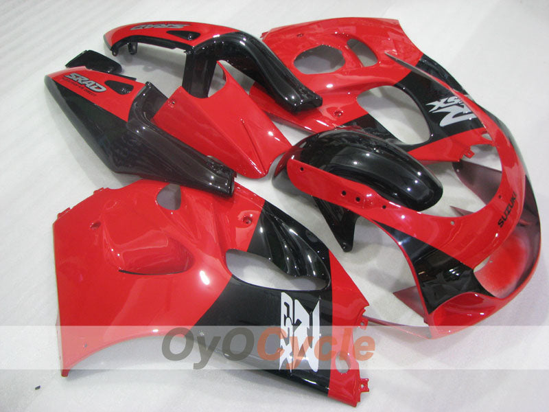 Fairing kit for 96-99 Suzuki GSXR750 - Red, Black - Factory Style #OYO87905067 Secondary image