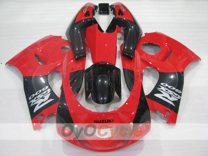 Fairing kit for 97-00 Suzuki GSXR600 - Red, Black - Factory Style #OYO87905053 Secondary image