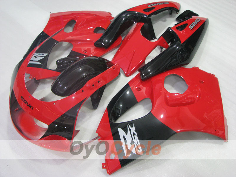 Fairing kit for 96-99 Suzuki GSXR750 - Red, Black - Factory Style #OYO87905067 Main image