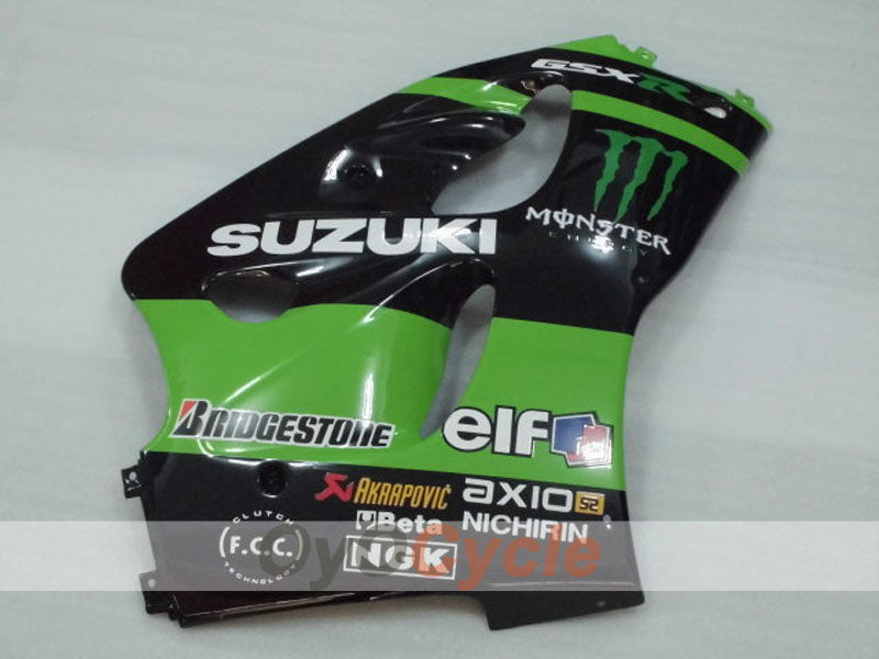 Fairing kit for 97-00 Suzuki GSXR600 - Green, Black - Customize #OYO87905055