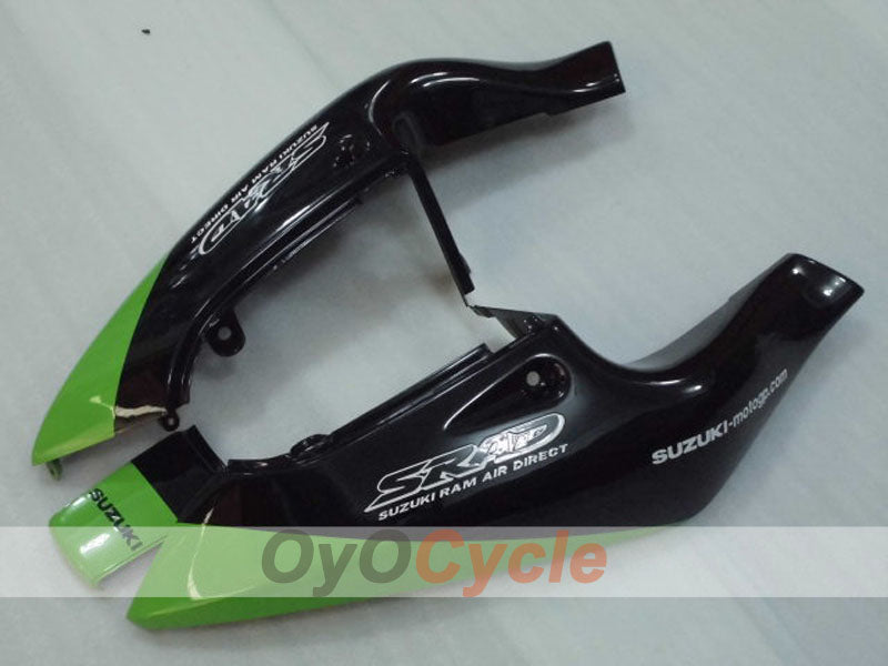Fairing kit for 96-99 Suzuki GSXR750 - Green, Black - Customize #OYO87905069