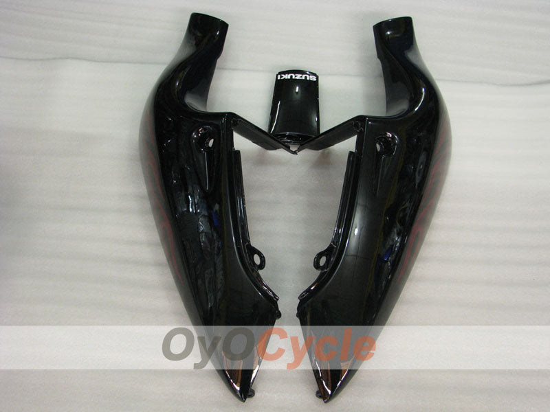 Fairing kit for 97-00 Suzuki GSXR600 - Black - Flame #OYO87905057