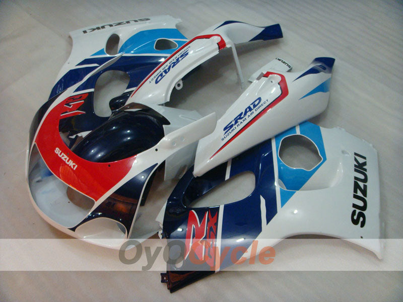 Fairing kit for 97-00 Suzuki GSXR600 - Blue, White - Factory Style #OYO87905058