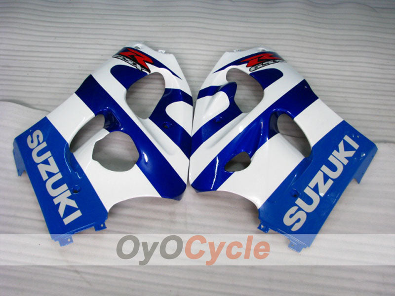 Fairing kit for 97-00 Suzuki GSXR600 - Blue, White, Black - Factory Style #OYO87905059