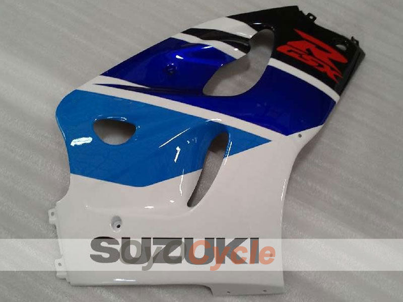 Fairing kit for 96-99 Suzuki GSXR750 - Blue, White - Factory Style #OYO87905074