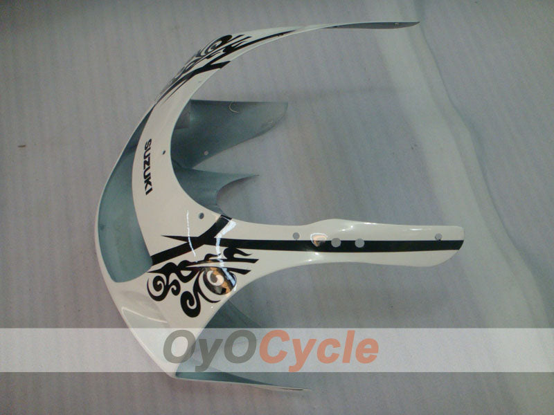 Fairing kit for 96-99 Suzuki GSXR750 - White, Black - Corona, MOTUL #OYO87905076