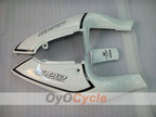 Fairing kit for 96-99 Suzuki GSXR750 - White, Black - Corona, MOTUL #OYO87905076