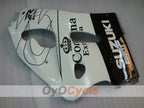 Fairing kit for 96-99 Suzuki GSXR750 - White, Black - Corona, MOTUL #OYO87905076