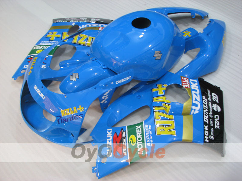 Fairing kit for 97-00 Suzuki GSXR600 - Blue, Black - MOTUL, Rizla+ #OYO87905063 Secondary image