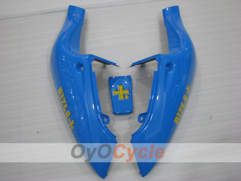 Fairing kit for 97-00 Suzuki GSXR600 - Blue, Black - MOTUL, Rizla+ #OYO87905063