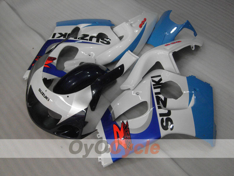 Fairing kit for 97-00 Suzuki GSXR600 - Blue, White, Black - Factory Style #OYO87905064