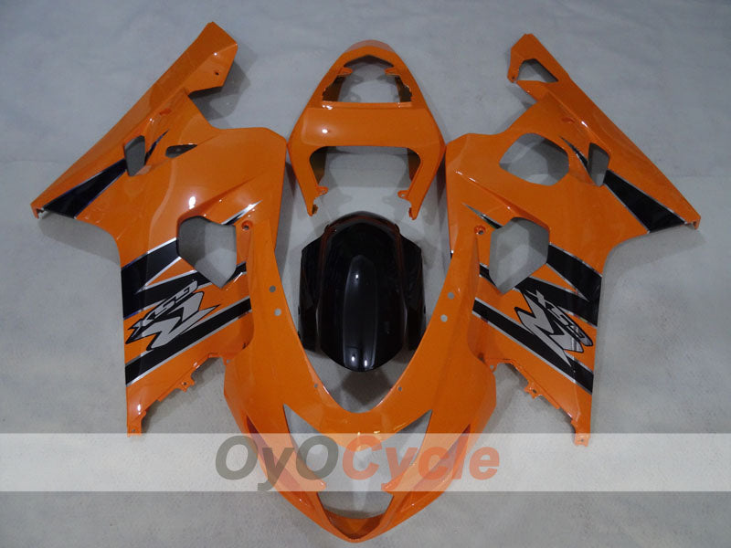 Injection Fairing kit for 04-05 GSXR600 - Orange, Black - Factory Style #OYO87905229