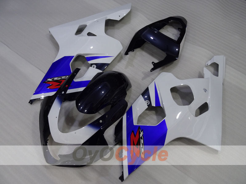 Injection Fairing kit for 04-05 GSX R750 - Blue, White, Black - Factory Style #OYO87905267 Secondary image