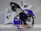 Injection Fairing kit for 04-05 GSX R750 - Blue, White, Black - Factory Style #OYO87905267