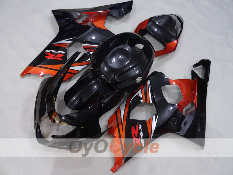 Injection Fairing kit for 04-05 GSXR600 - Orange, Black - Factory Style #OYO87905231