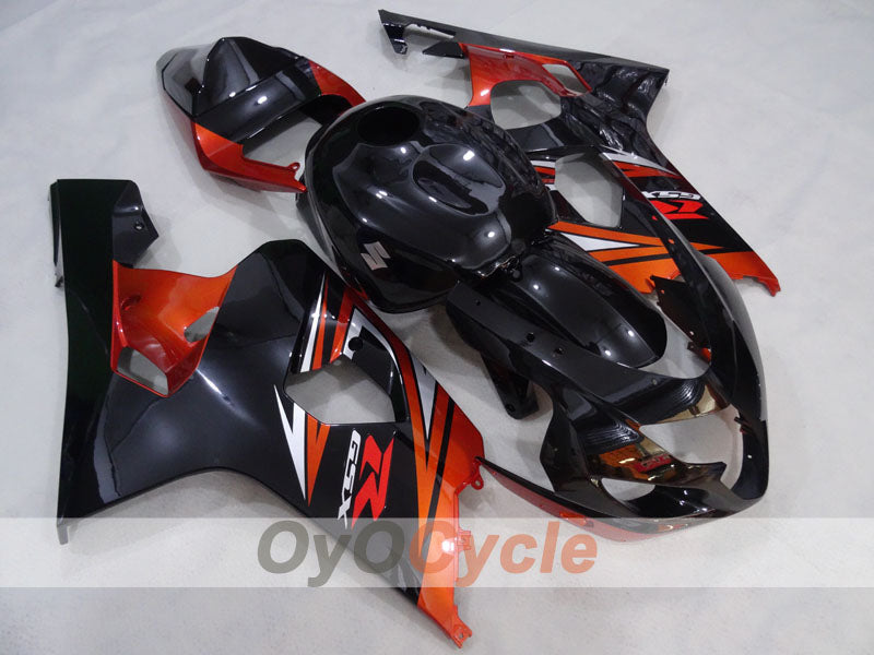 Injection Fairing kit for 04-05 GSXR600 - Orange, Black - Factory Style #OYO87905231