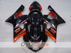 Injection Fairing kit for 04-05 GSXR600 - Orange, Black - Factory Style #OYO87905231