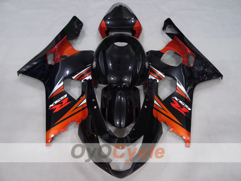Injection Fairing kit for 04-05 GSX R750 - Orange, Black - Factory Style #OYO87905268