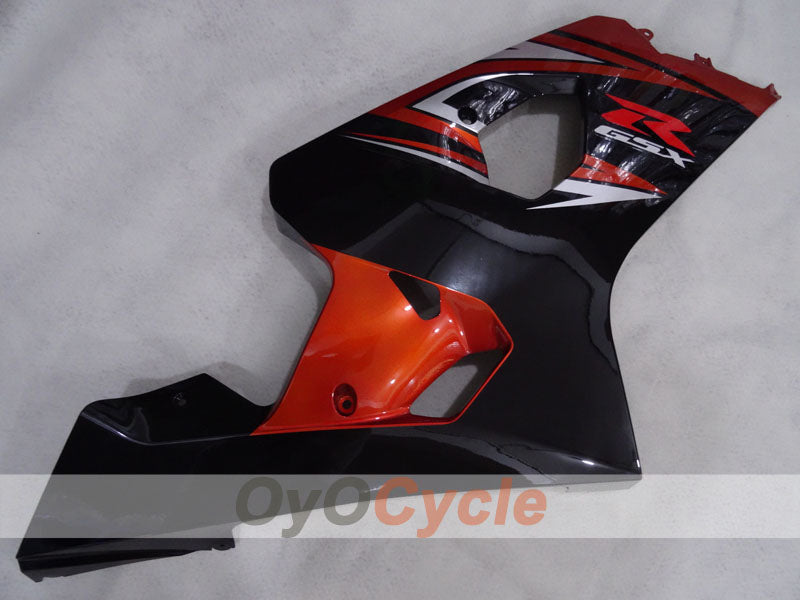 Injection Fairing kit for 04-05 GSX R750 - Orange, Black - Factory Style #OYO87905268
