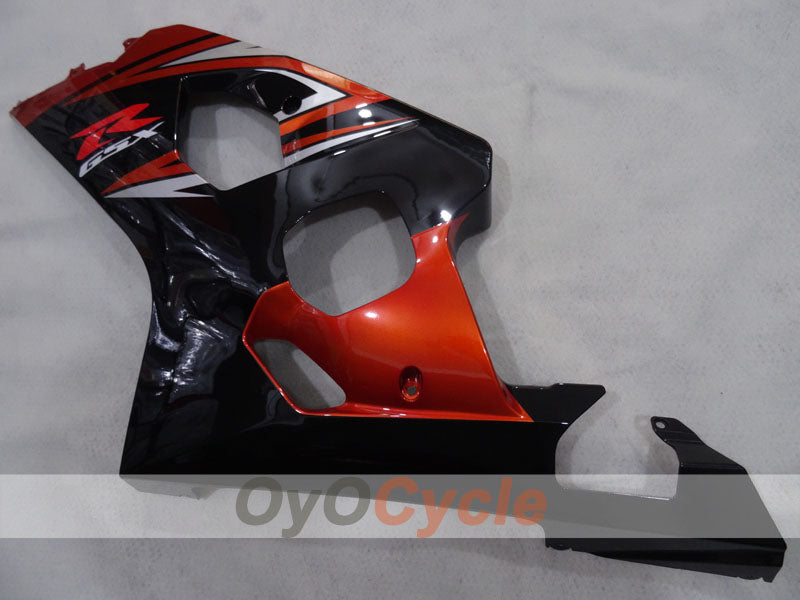 Injection Fairing kit for 04-05 GSX R750 - Orange, Black - Factory Style #OYO87905268