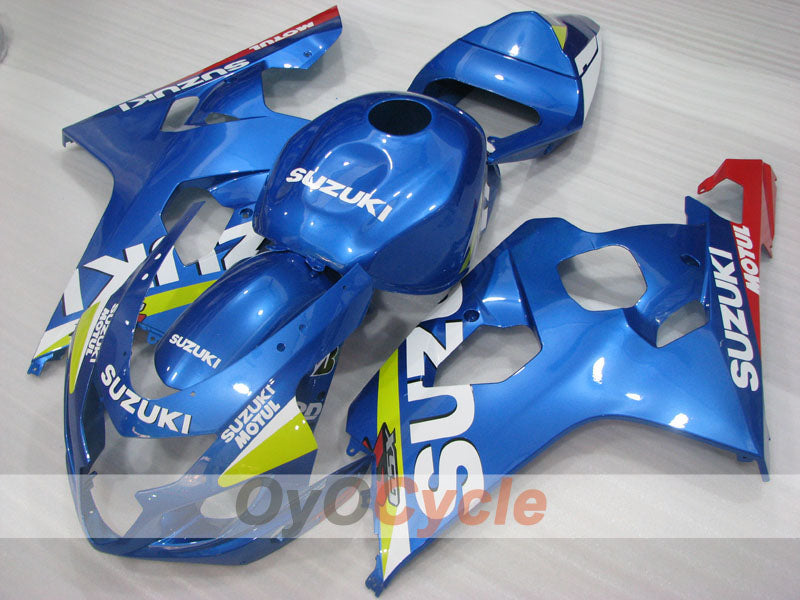 Injection Fairing kit for 04-05 GSXR600 - Blue - MOTUL #OYO87905232 Main image