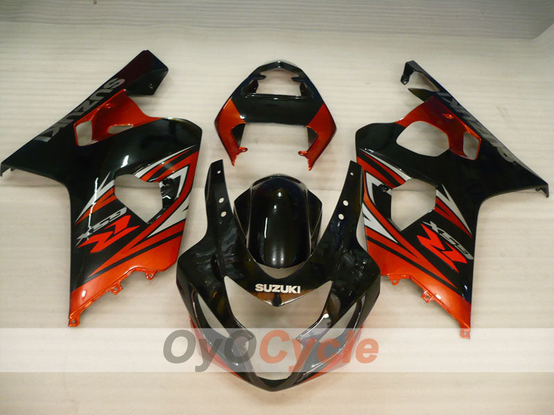 Injection Fairing kit for 04-05 GSXR600 - Orange, Black - Factory Style #OYO87905234 Secondary image