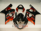 Injection Fairing kit for 04-05 GSX R750 - Red, Black - Factory Style #OYO87905271