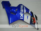 Injection Fairing kit for 04-05 GSXR600 - Blue, Black - Factory Style #OYO87905235