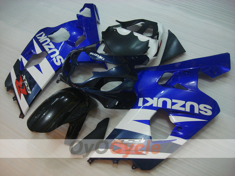 Injection Fairing kit for 04-05 GSXR600 - Blue, Black - Factory Style #OYO87905235 Secondary image