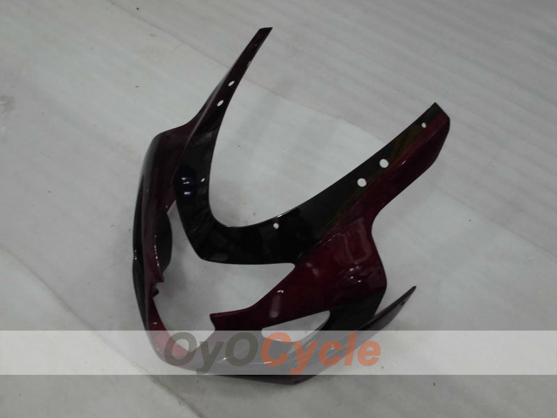 Injection Fairing kit for 04-05 GSX R750 - Red Wine Color, White - Factory Style #OYO87905275