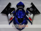 Injection Fairing kit for 04-05 GSX R750 - Blue, Black, Grey - Factory Style #OYO87905280