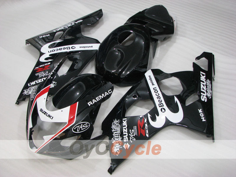 Injection Fairing kit for 04-05 GSXR600 - Black - Beacon #OYO87905244