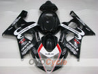 Injection Fairing kit for 04-05 GSXR600 - Black - Beacon #OYO87905244
