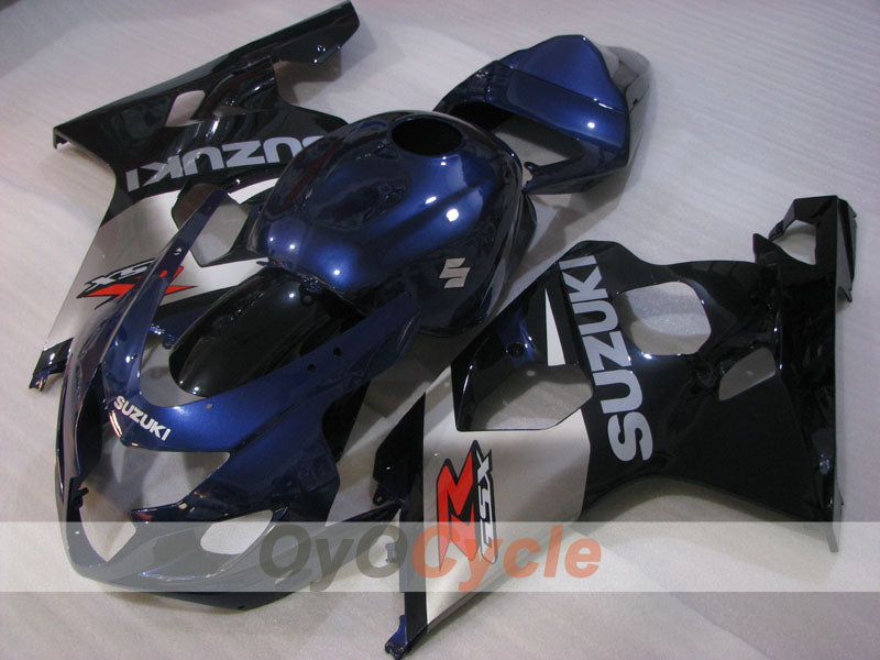 Injection Fairing kit for 04-05 GSXR600 - Blue, Black - Factory Style #OYO87905245