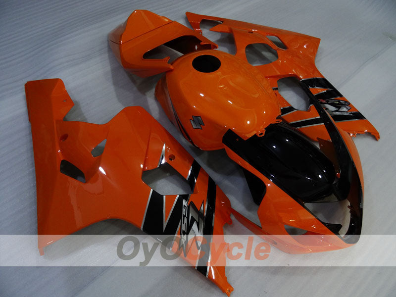 Injection Fairing kit for 04-05 GSX R750 - Orange - DUNLOP, Factory Style #OYO87905288 Secondary image