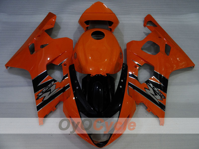 Injection Fairing kit for 04-05 GSX R750 - Orange - DUNLOP, Factory Style #OYO87905288