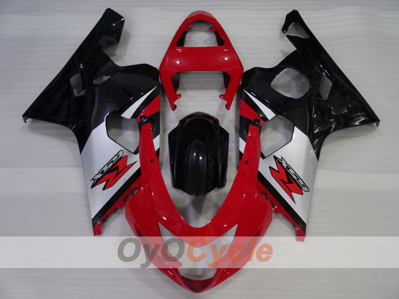 Injection Fairing kit for 04-05 GSXR600 - Red, Black - Factory Style #OYO87905250 Secondary image