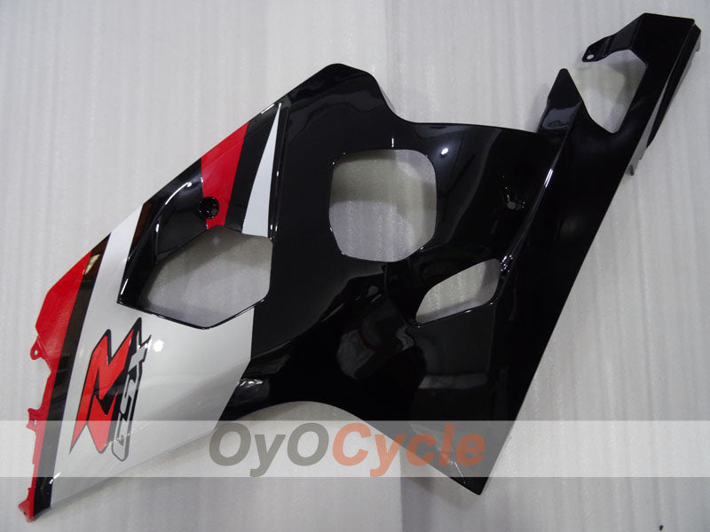Injection Fairing kit for 04-05 GSX R750 - Red, Black - Factory Style #OYO87905290