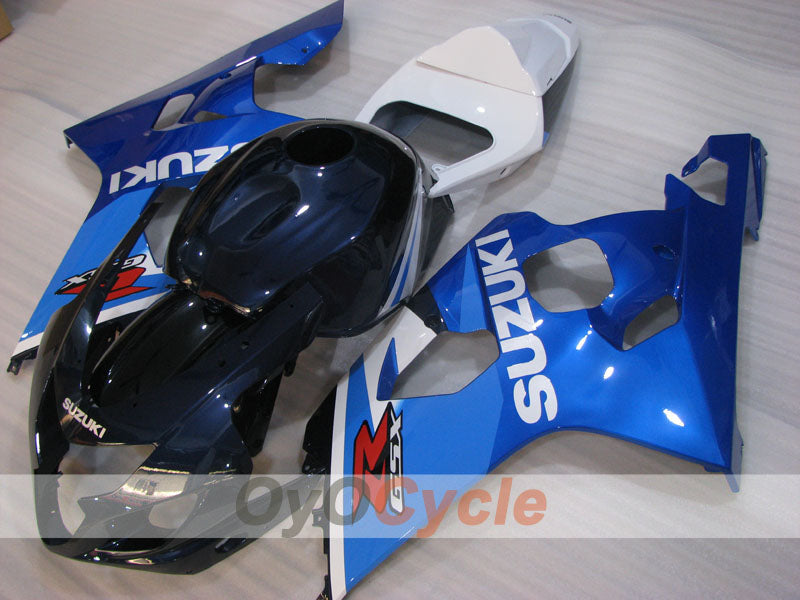 Injection Fairing kit for 04-05 GSXR600 - Blue, White - Factory Style #OYO87905251