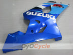 Injection Fairing kit for 04-05 GSX R750 - Blue, White - Factory Style #OYO87905292