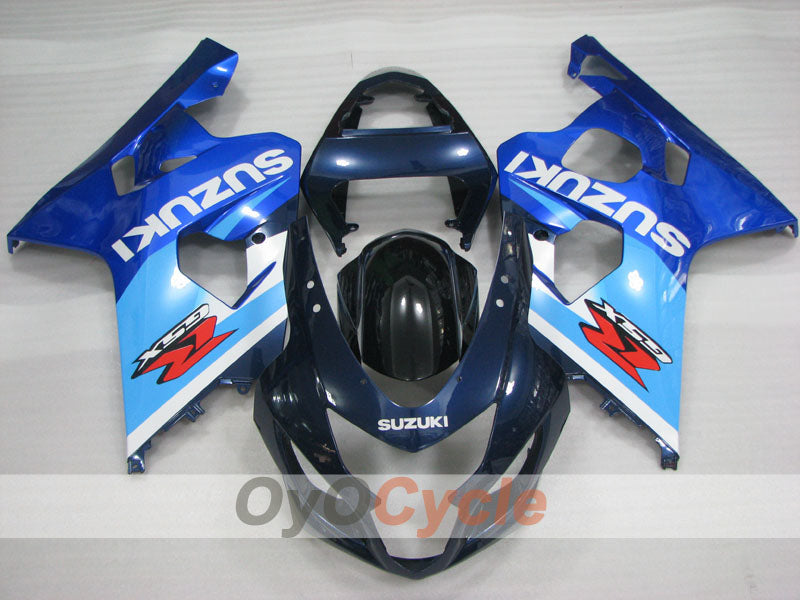 Injection Fairing kit for 04-05 GSXR600 - Blue, White - Factory Style #OYO87905252 Secondary image