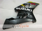 Injection Fairing kit for 04-05 GSXR600 - Yellow, Black - Factory Style #OYO87905253