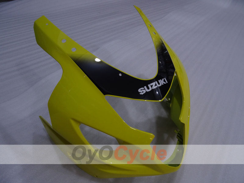 Injection Fairing kit for 04-05 GSXR600 - Yellow, Black - Factory Style #OYO87905256