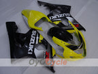 Injection Fairing kit for 04-05 GSXR600 - Yellow, Black - Factory Style #OYO87905256