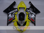 Injection Fairing kit for 04-05 GSX R750 - Yellow, Black - Factory Style #OYO87905296