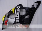 Injection Fairing kit for 04-05 GSXR600 - Yellow, Black - Factory Style #OYO87905256
