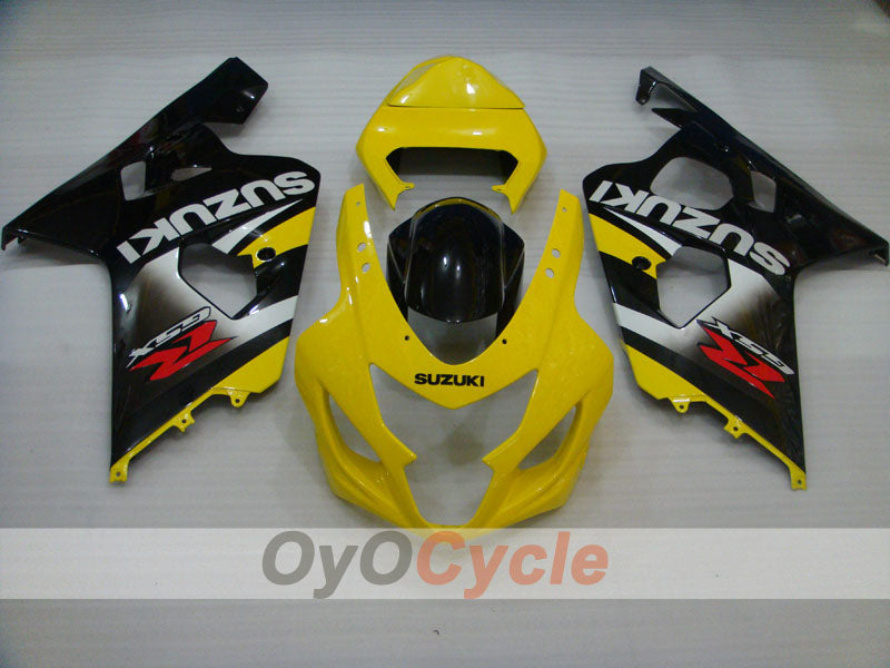 Injection Fairing kit for 04-05 GSXR600 - Yellow, Black - Factory Style #OYO87905257 Secondary image