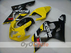 Injection Fairing kit for 04-05 GSX R750 - Yellow, Black - Factory Style #OYO87905297