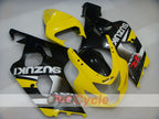 Injection Fairing kit for 04-05 GSX R750 - Yellow, Black - Factory Style #OYO87905298